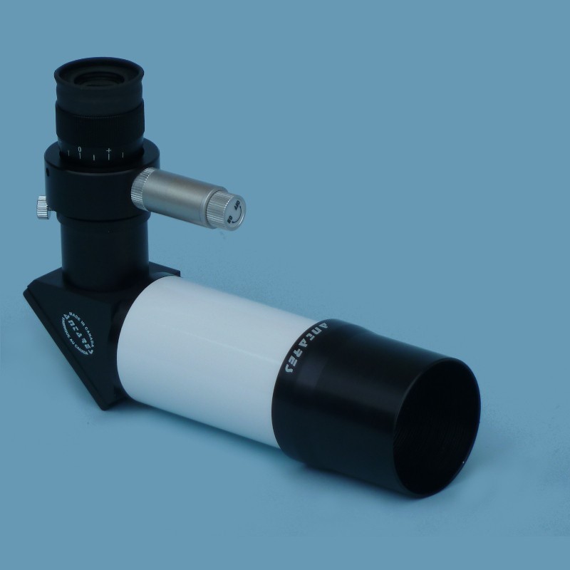 Finderscope, 50mm,Reverted image, illuminated, (White)